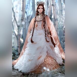Mattel Gold Label Collection Barbie Lady of the White Woods Limited Edition Doll